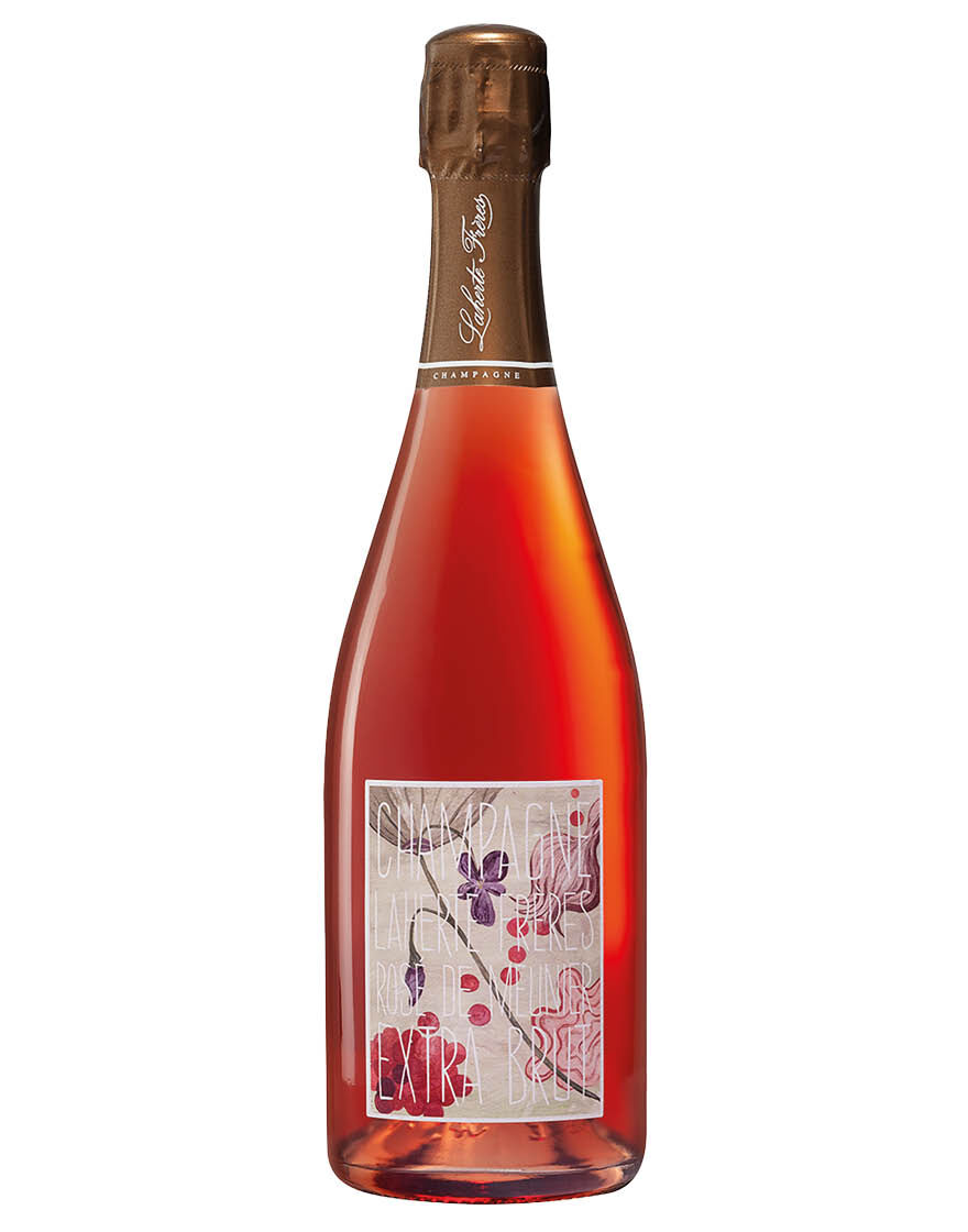 Champagne AOC Extra Brut Rosé de Meunier Laherte Frères