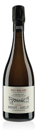 Champagne AOC Extra Brut Roc Solare 2021 Dhondt-Grellet