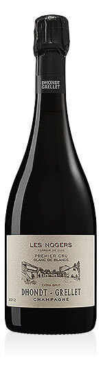 Champagne AOC Extra Brut Blanc de Blancs Premier Cru Les Nogers 2018 Dhondt-Grellet