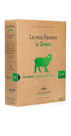 Terre di Chieti IGT Pecorino La mia Pecora is Green Zaccagnini