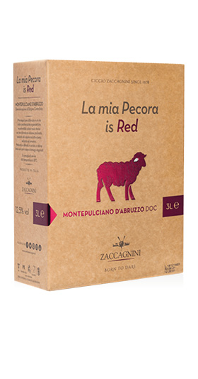 Montepulciano d'Abruzzo DOC La mia Pecora is Red 2023 Zaccagnini
