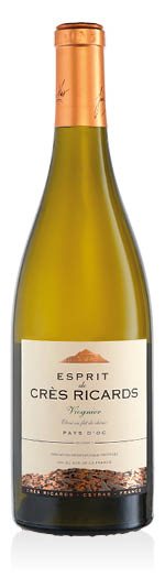 Pays d'Oc IGP Viognier Esprit de Crès Ricards 2023 Crès-Ricards