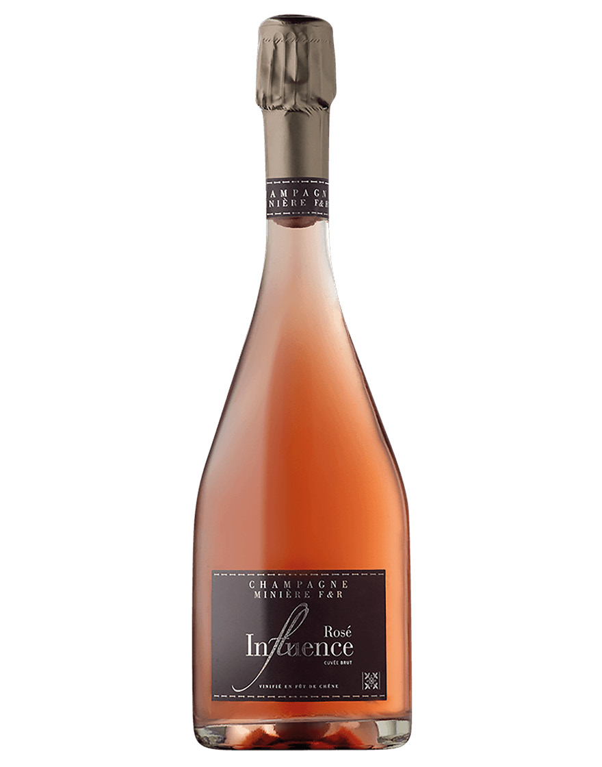 Champagne AOC Brut Influence Rosé Minière F&R