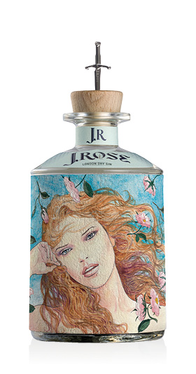 London Dry Gin JR09 J.Rose