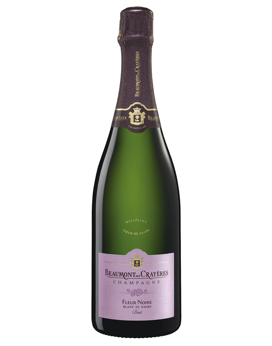 Champagne AOC Blanc de Noirs Brut Fleur Noire 2015 Beaumont des Crayères