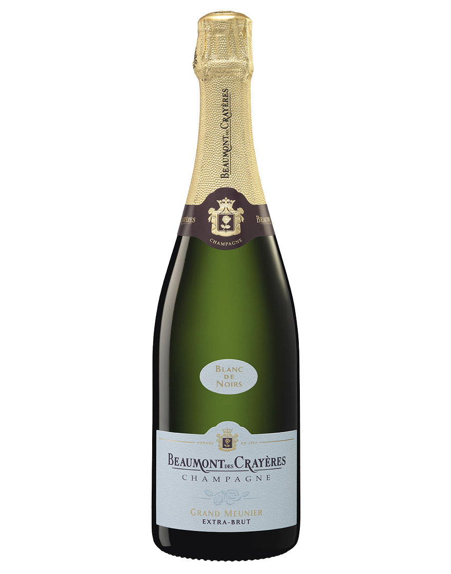 Champagne AOC Blanc de Noirs Extra Brut Grand Meunier Beaumont des Crayères