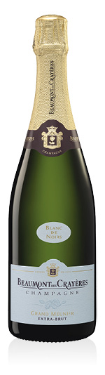 Champagne AOC Blanc de Noirs Extra Brut Grand Meunier Beaumont des Crayères