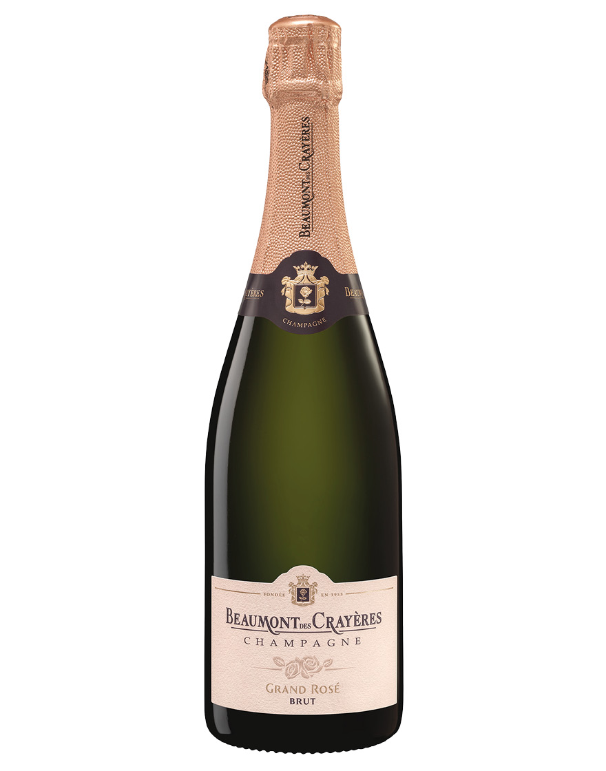 Champagne AOC  Brut Grande Rosé Beaumont des Crayères