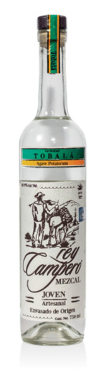 Mezcal Artesanal DOP Tobalà Joven Rey Campero La Herencia de Sanchez