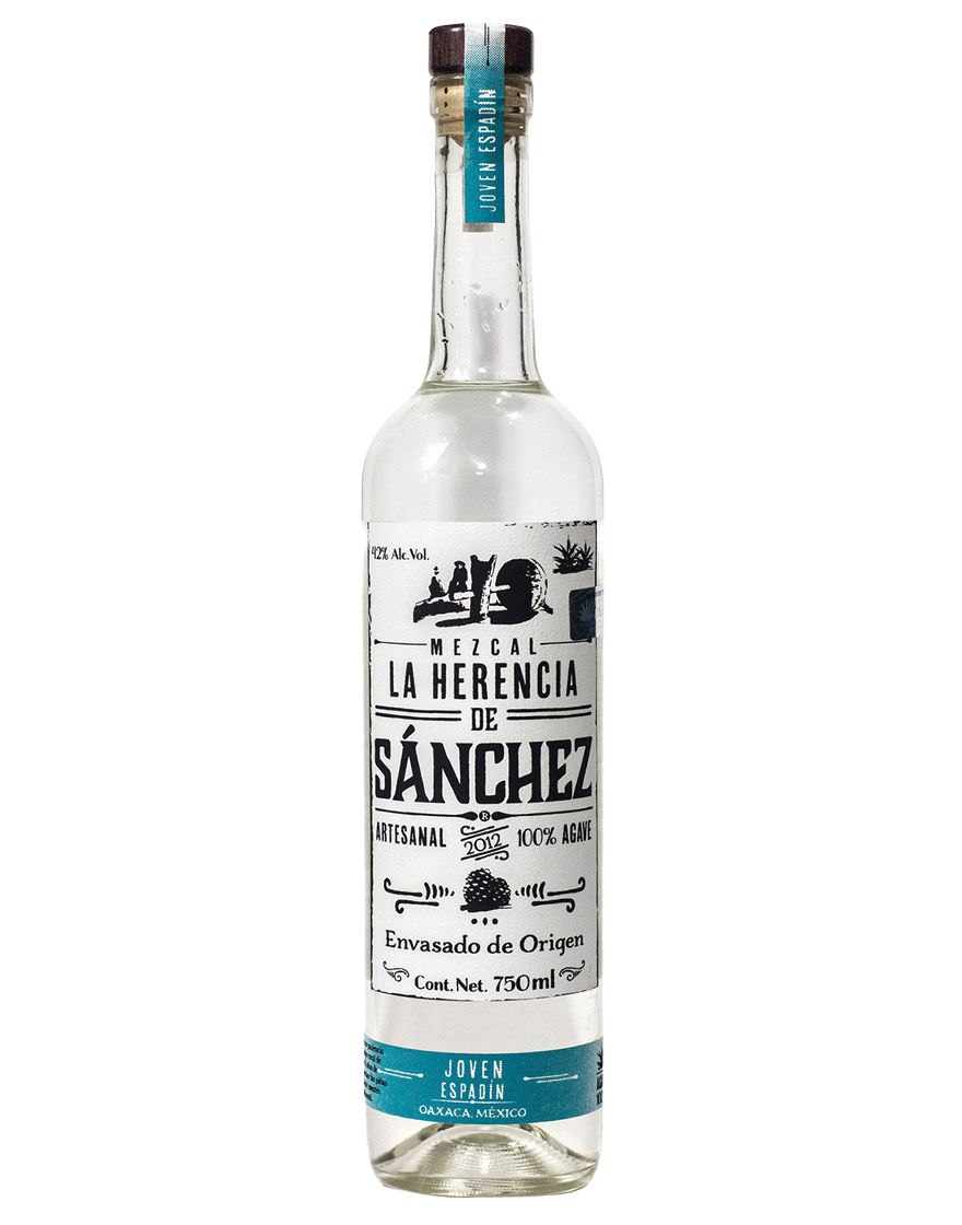 Mezcal Artesanal DOP Espadín Joven Oaxaca La Herencia de Sanchez