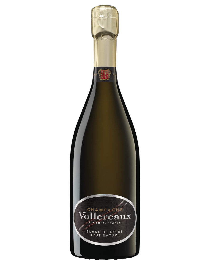 Champagne AOC Blanc de Noirs Brut Nature Vollereaux