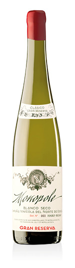 Rioja DOCa Blanco Gran Reserva Monopole Clásico 2017 CVNE