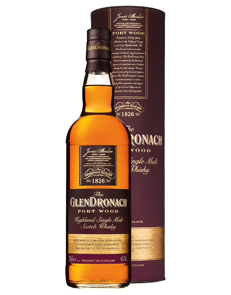 Highland Single Malt Scotch Whisky Port Wood GlenDronach