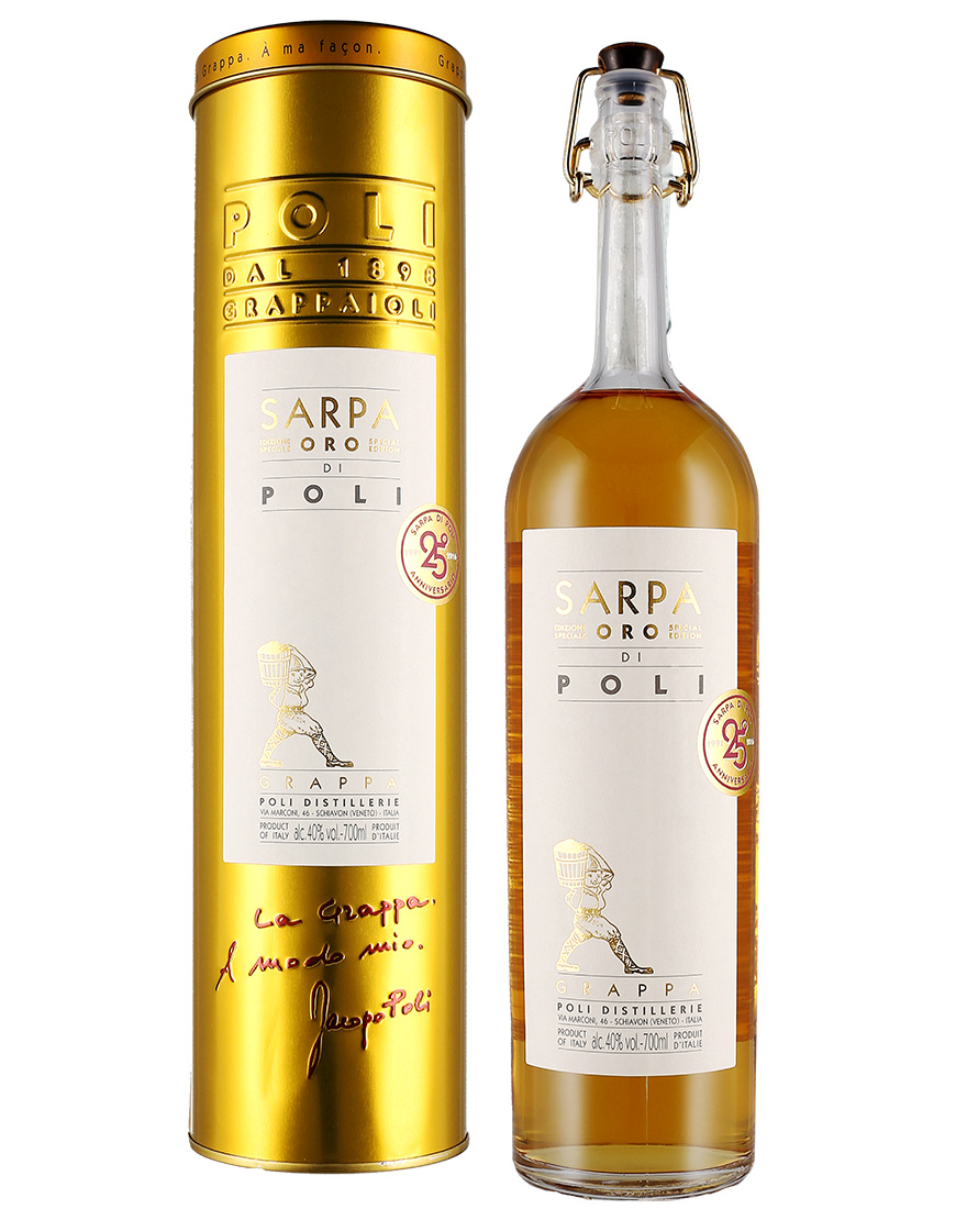 Grappa Sarpa Oro di Poli