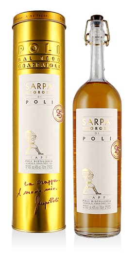 Grappa Sarpa Oro di Poli
