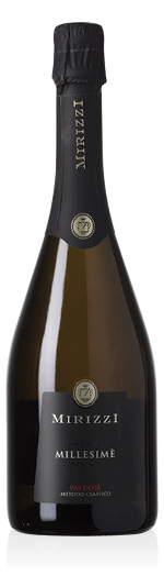 Vino Spumante di Qualità Metodo Classico Pas Dosé Millesimé 2016 Mirizzi