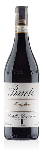 Barolo Monvigliero DOCG 2019 Fratelli Alessandria