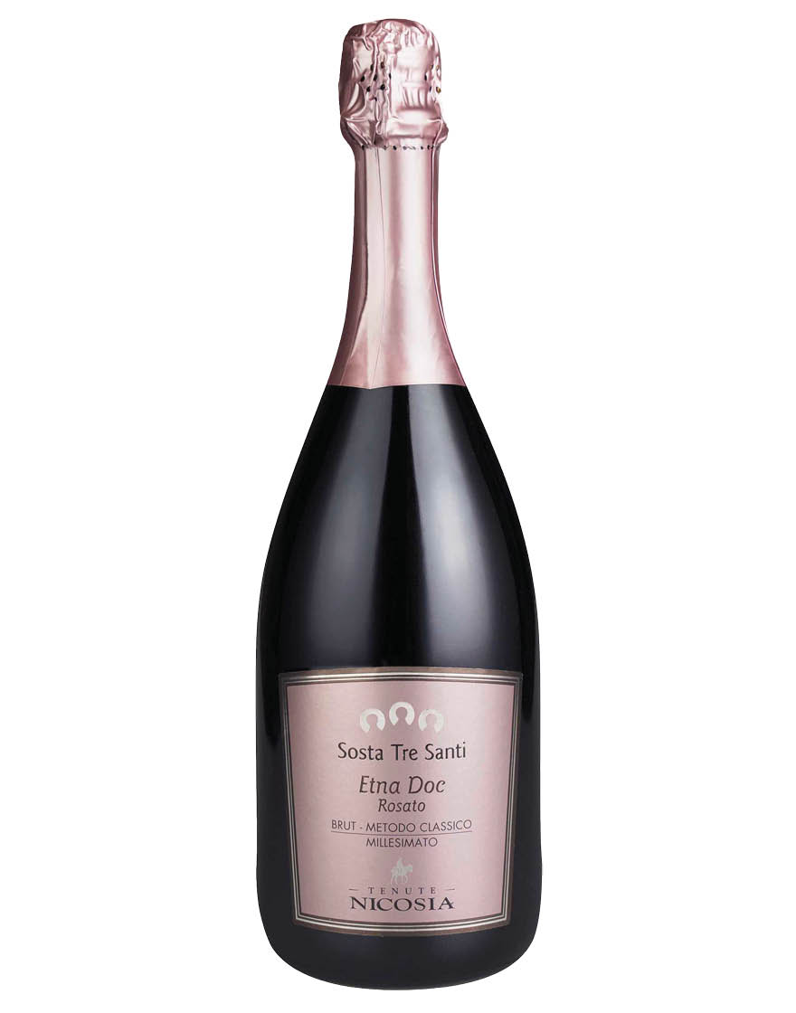 Etna DOC Metodo Classico Rosato Brut Sosta Tre Santi 2021 Nicosia