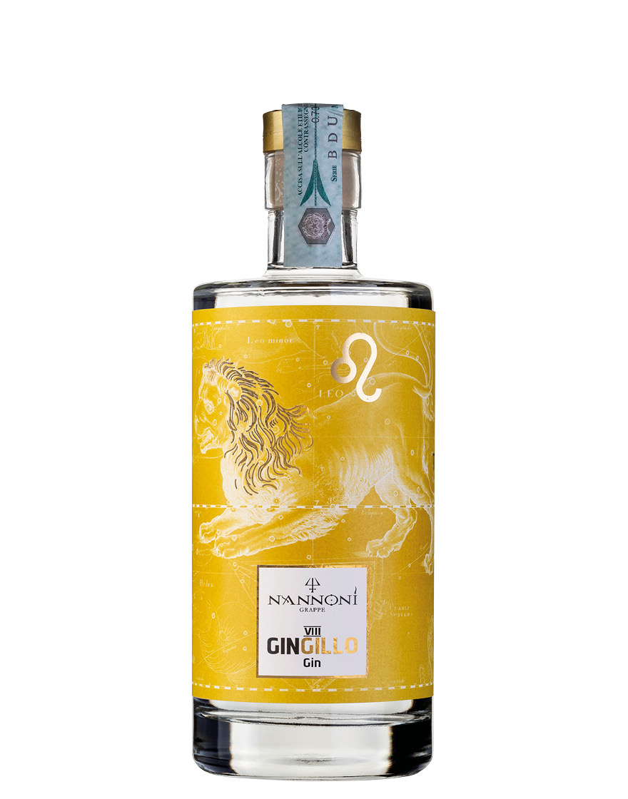 London Dry Gin Gingillo VIII Leone Nannoni