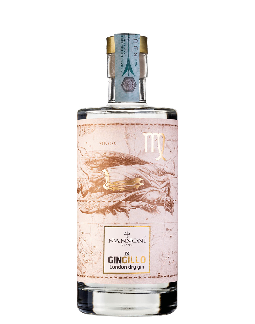 London Dry Gin Gingillo IX Vergine Nannoni