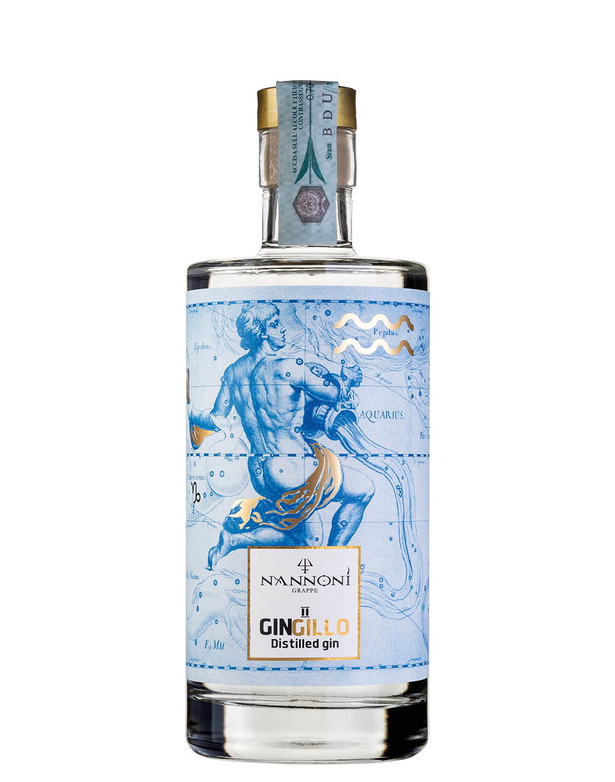 Distilled Dry Gin Gingillo II Acquario Nannoni