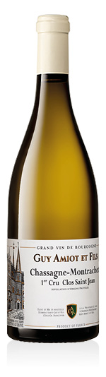Chassagne-Montrachet AOC 1er Cru Clos Saint Jean 2021 Domaine Amiot Guy et Fils
