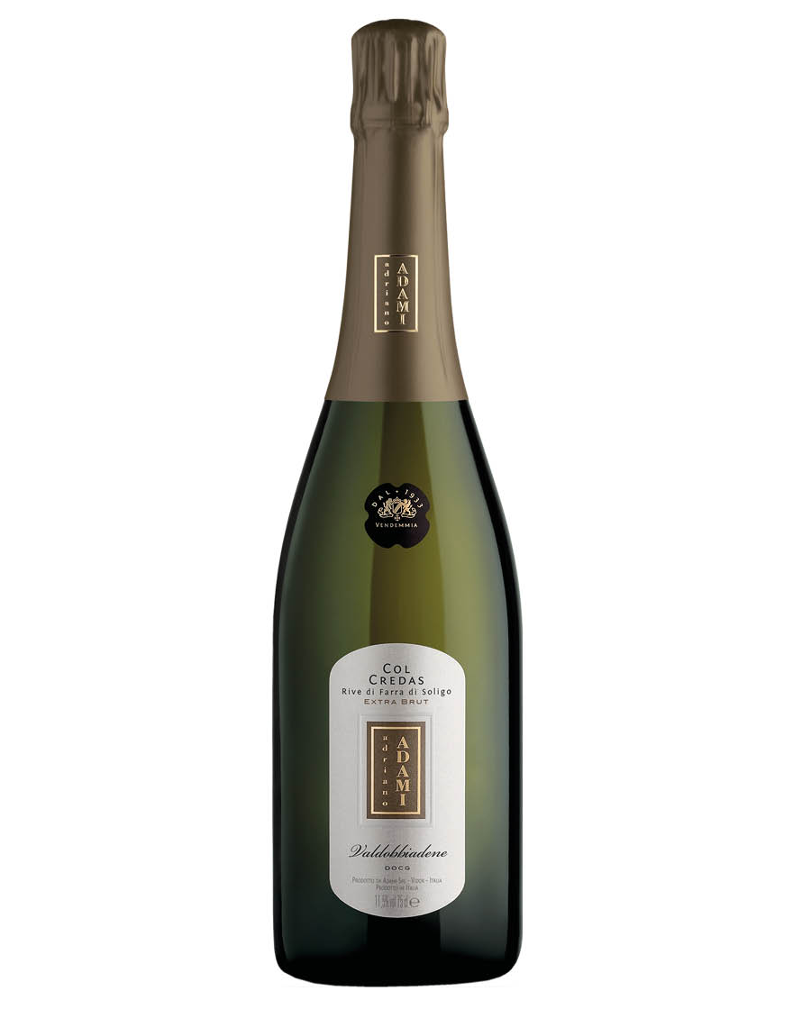 Valdobbiadene Prosecco Superiore DOCG Rive di Farra di Soligo Extra Brut Col Credas 2023 Adami