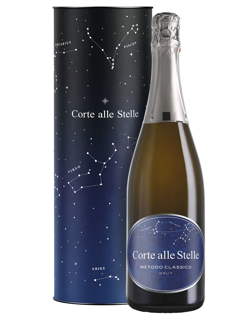 Vino Spumante di Qualità Metodo Classico Brut Corte alle Stelle