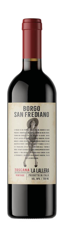 Toscana IGT La Lallera 2021 Borgo San Frediano