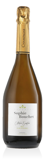 Champagne AOC Brut Blanc de Blancs Collection Exception Sophie Bouchet