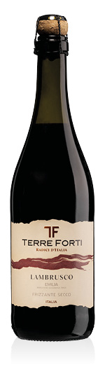 Emilia Lambrusco IGT Frizzante Secco Radici d'Italia Terre Forti