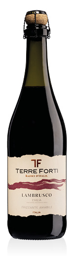 Emilia Lambrusco IGT Frizzante Amabile Radici d'Italia Terre Forti