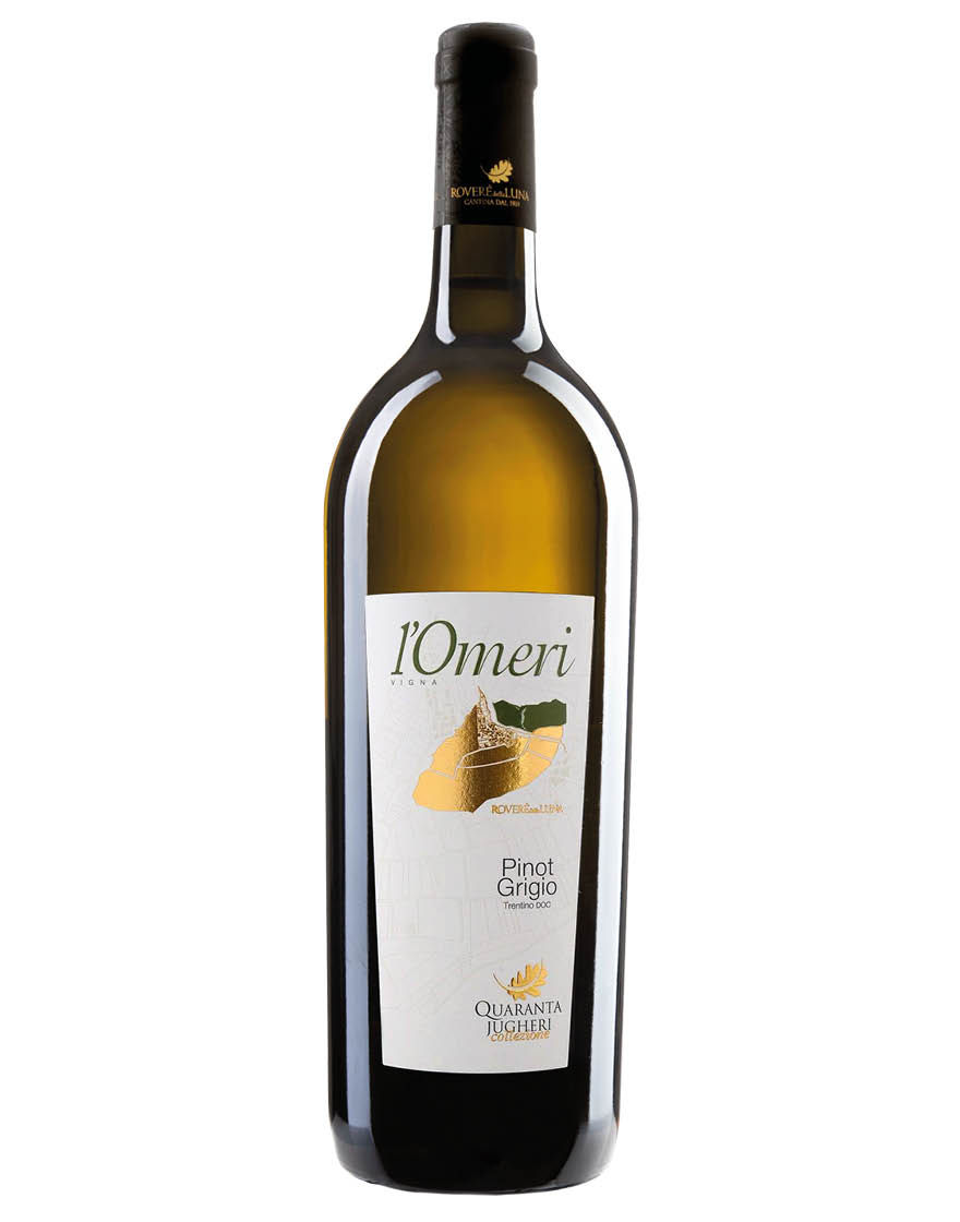 Trentino Pinot Grigio DOC Quaranta Jugheri Vigna L'Omeri 2020 Roveré della Luna