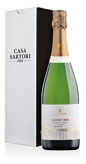 Vino Spumante di Qualità Metodo Classico Extra Brut Cuvée 1898 2020 Sartori di Verona