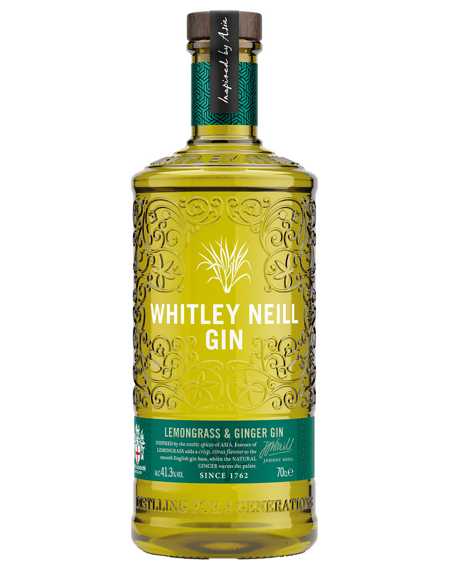 Lemongrass & Ginger Gin Whitley Neill