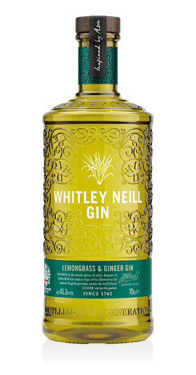 Lemongrass & Ginger Gin Whitley Neill
