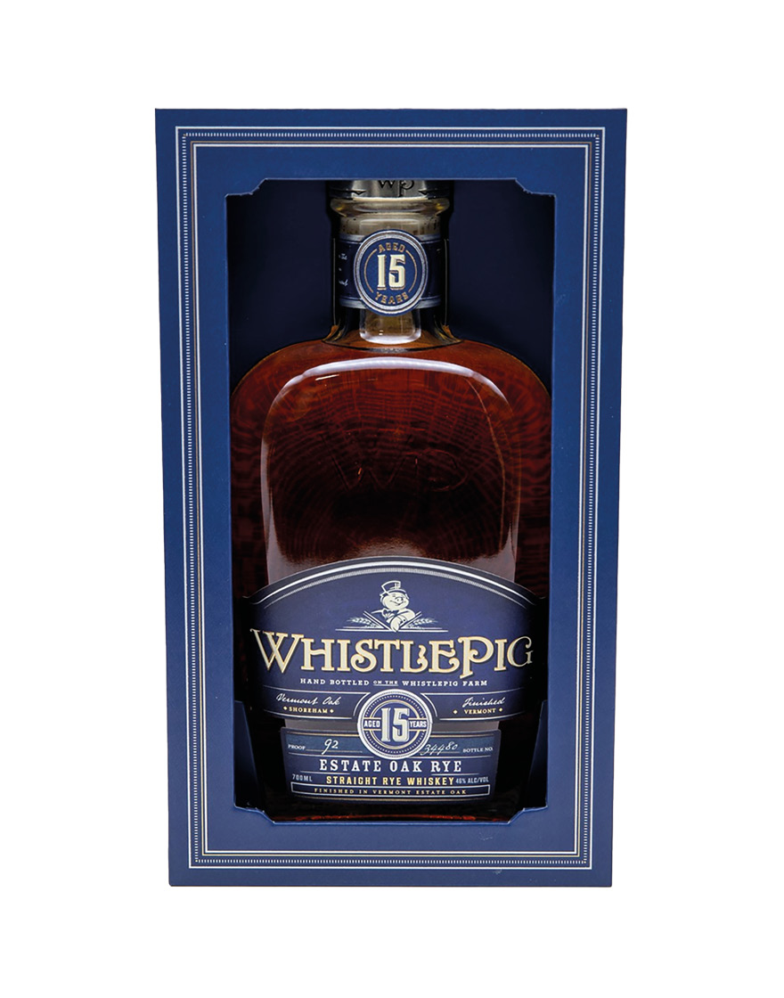 Estate Oak Rye Whiskey Aged 15 Years WhistlePig