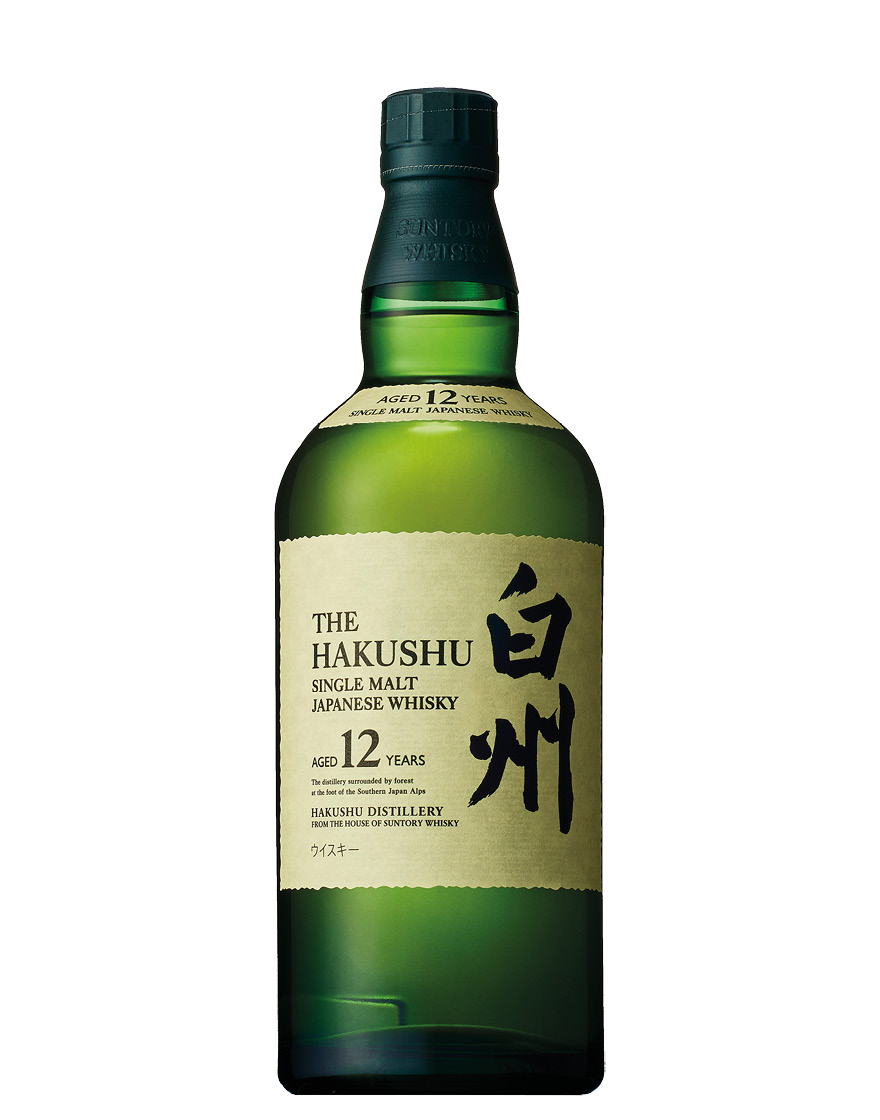 Single Malt Japanese Whisky The Hakushu Aged 12 Years Suntory