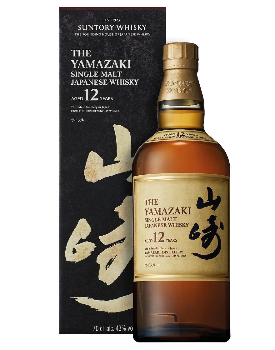 Single Malt Japanese Whisky The Yamazaki Aged 12 Years Suntory