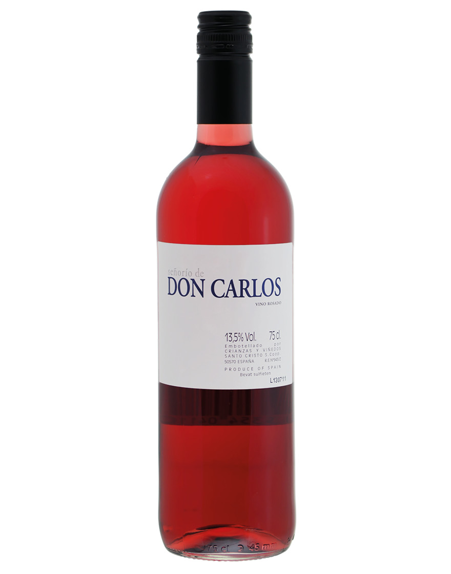 Señorio de Don Carlos Vino Rosado Santo Cristo