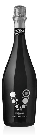 Emilia IGT Malvasia Spumante Brut Giuseppe Verdi Cantine Ceci