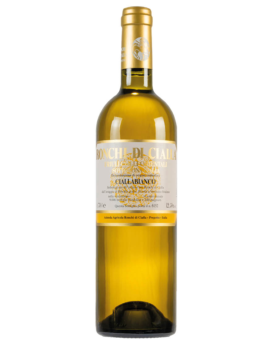 Friuli Colli Orientali DOC Sottozona Cialla Ciallabianco 2021 Ronchi di Cialla