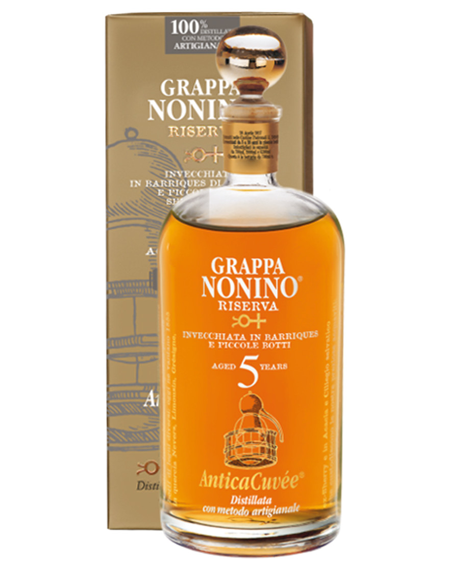 Grappa Antica Cuvée Riserva 5 Anni Nonino