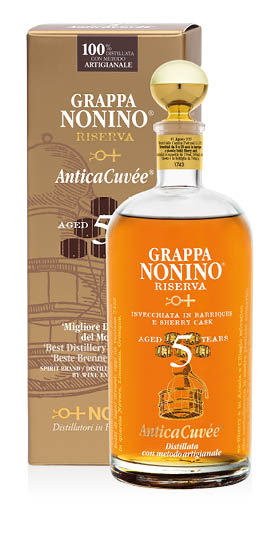 Grappa Antica Cuvée Riserva 5 Anni Nonino