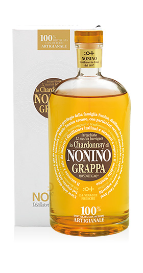Grappa Monovitigno Chardonnay Invecchiata 12 mesi in Barrique Nonino