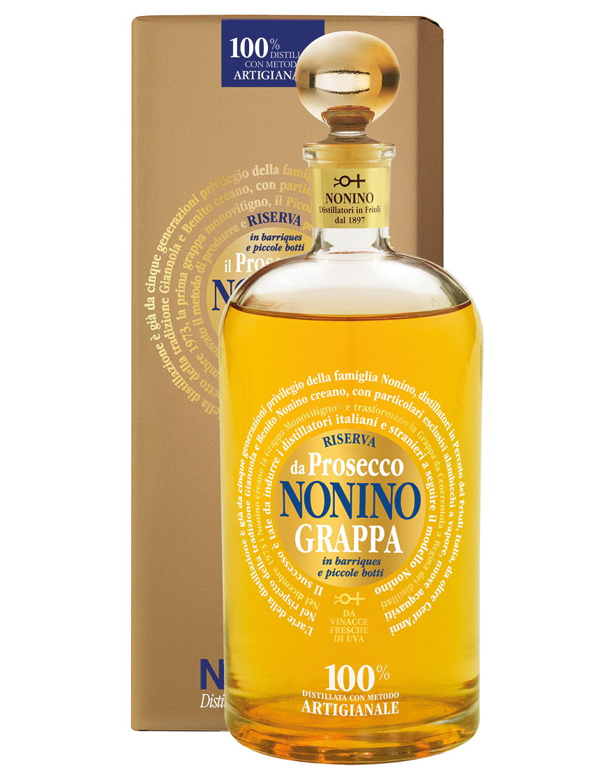 Grappa Prosecco Riserva in Barrique Nonino