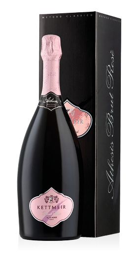 Südtirol - Alto Adige DOC Spumante Metodo Classico Brut Rosé Athesis 2021 Kettmeir