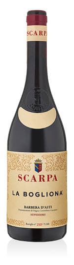 Barbera d'Asti Superiore DOCG La Bogliona 2019 Scarpa