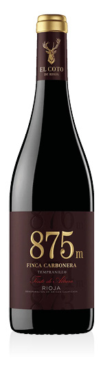 Rioja DOCa Tempranillo 875m Finca Carbonera 2021 El Coto de Rioja 