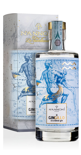 Distilled Dry Gin Gingillo II Acquario Nannoni